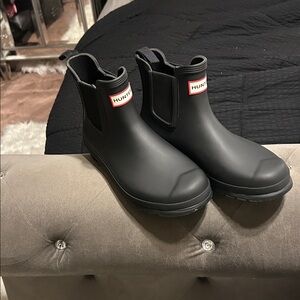 Hunter women Classic Black Boots